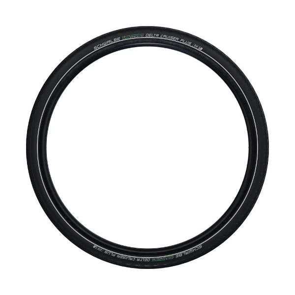 Schwalbe Delta Cruiser Plus 700 x 32C Puncture Guard Reflective E-25 Green Compound
