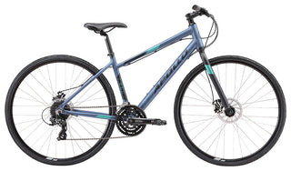 Apollo Trace 20 Women's Urban Bike Small - Matte Slate/Black/Turquoise