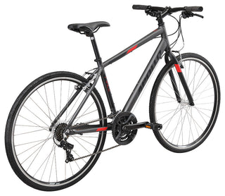 Apollo Trace 10 Urban Bike Large - Matte Charcoal/Black/Red
