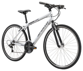 Apollo Trace 10 Urban Bike Small - Matte Silver/Black