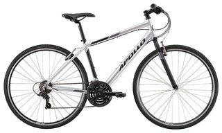 Apollo Trace 10 Urban Bike Extra Large - Matte Silver/Black