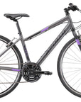 Apollo Trace 10 Women's Urban Bike Extra Small - Matte Charcoal/Black/Lavender