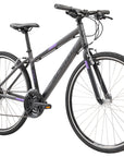 Apollo Trace 10 Women's Urban Bike Small - Matte Charcoal/Black/Lavender