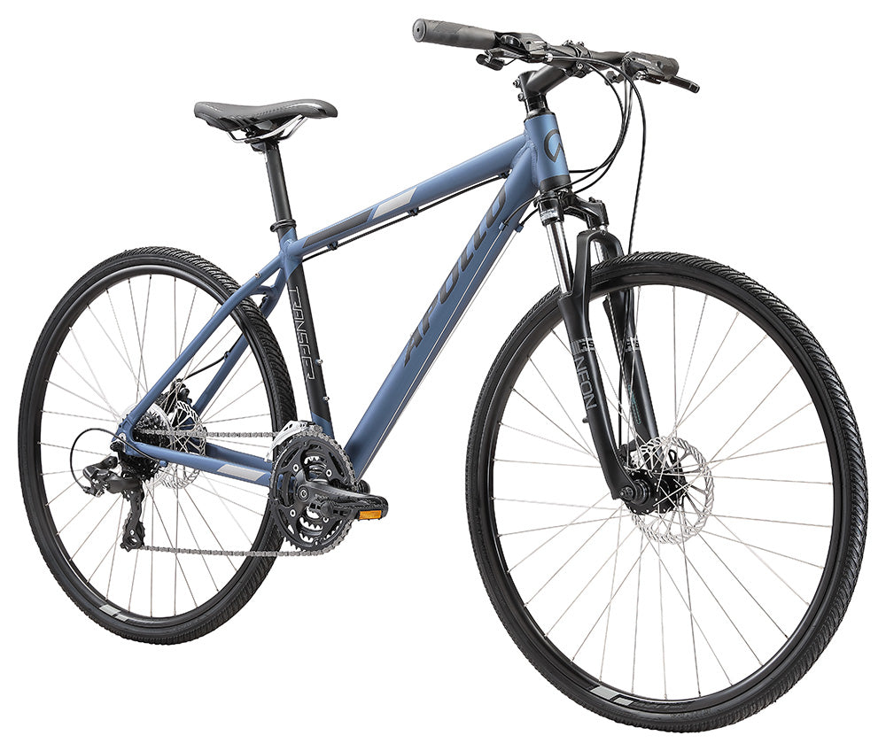 Apollo Transfer 20 Urban Bike Large - Matte Slate/Black