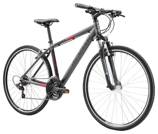 Apollo Transfer 10 Urban Bike Extra Large - Matte Charcoal/Black/Red