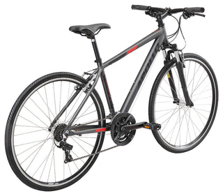 Apollo Transfer 10 Urban Bike Large - Matte Charcoal/Black/Red