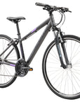 Apollo Transfer 10 Women's Urban Bike Small - Matte Charcoal/Black/Lavender