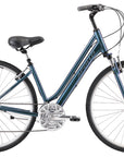 Apollo Altura Women's Urban Bike Small - Matte Black/Charcoal/Blue