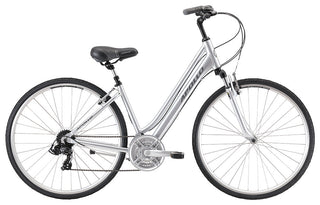 Apollo Shoreline Women's Urban Bike Small - Gloss Silver