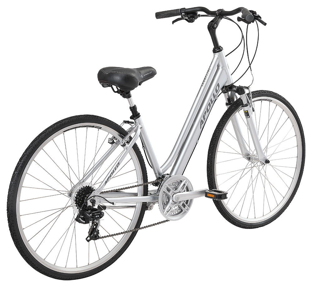 Apollo Shoreline Women's Urban Bike Small - Gloss Silver