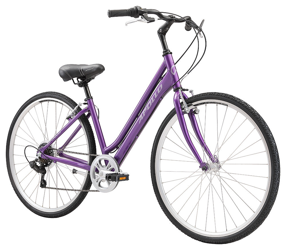Apollo Villa Women's Urban Bike Extra Medium - Gloss Purple