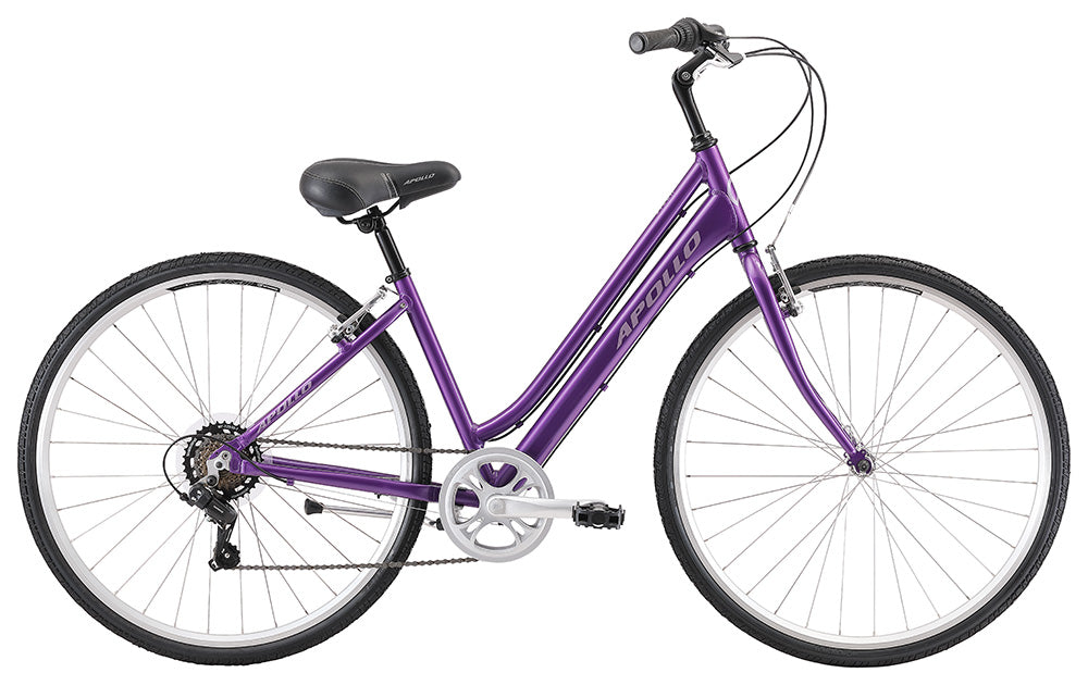 Apollo Villa Women's Urban Bike Extra Medium - Gloss Purple