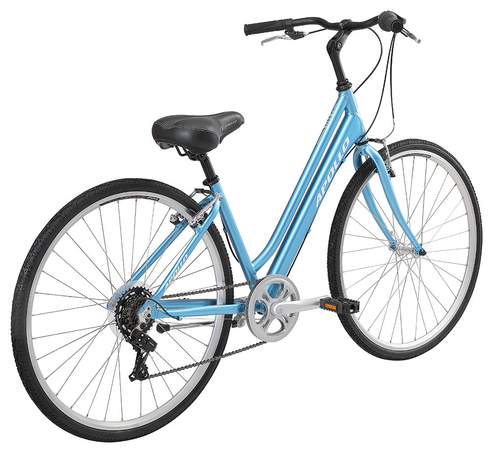 Apollo Villa Women's Urban Bike Medium - Gloss Blue