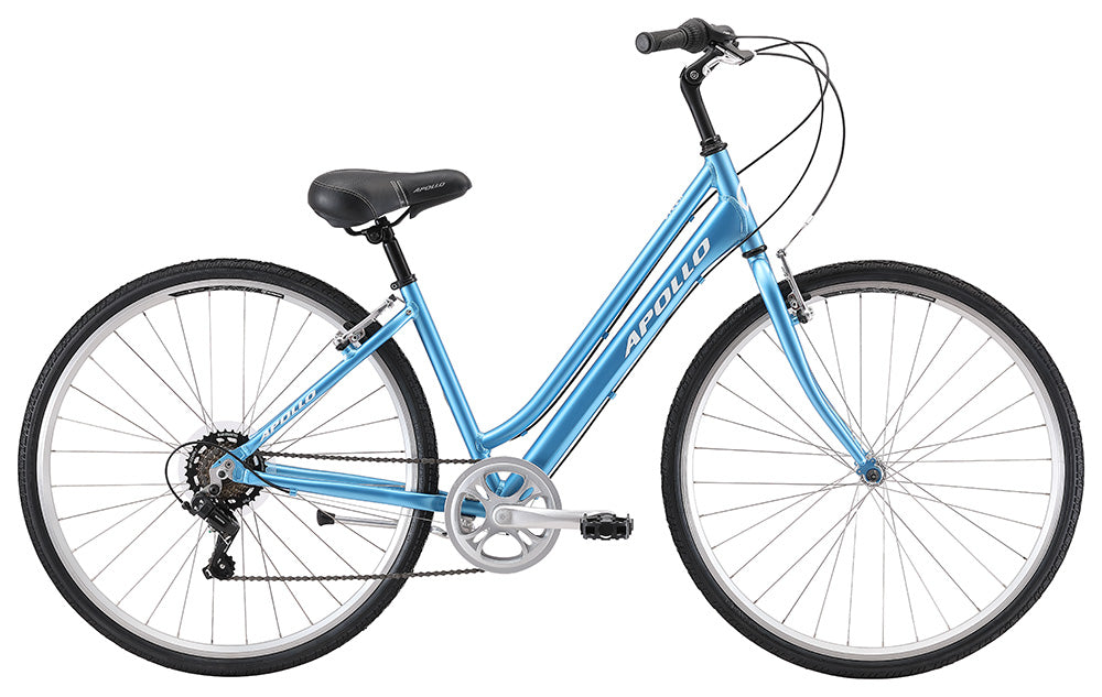 Apollo Villa Women's Urban Bike Small - Gloss Blue