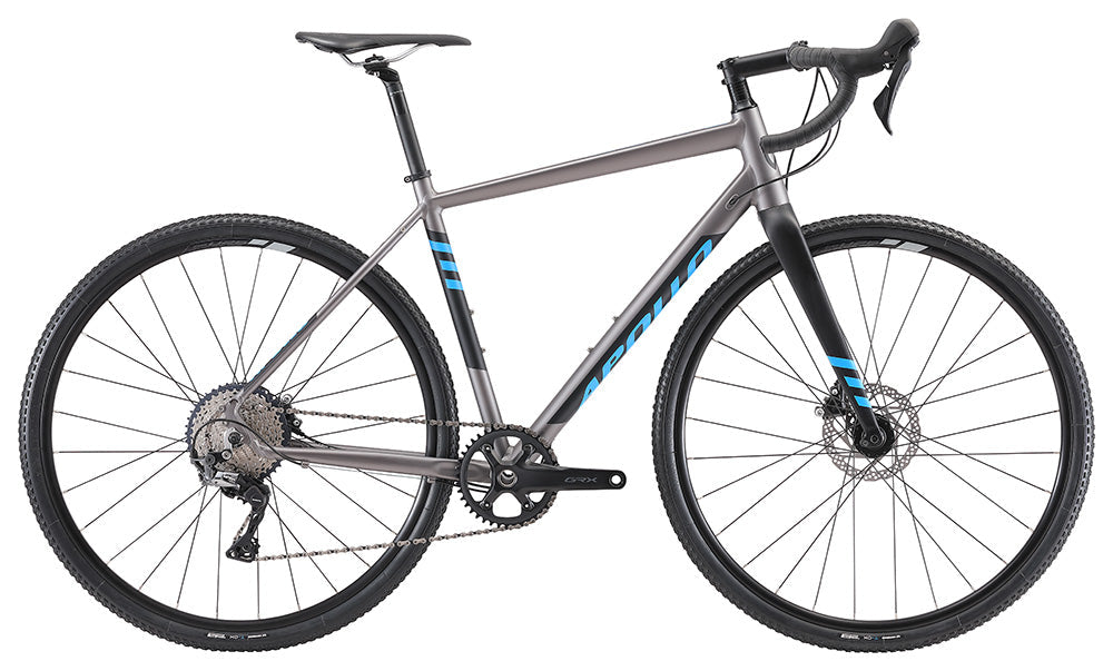 Apollo Scout 21X Road Bike Large - Matte Charcoal/Black/Blue