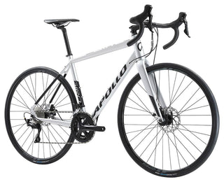 Apollo Giro 30 Road Bike Extra Large - Gloss Silver/Black