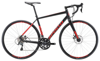 Apollo Giro 20 Road Bike Medium - Matte Black/Red