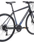 Apollo Exceed 20 Disc Urban Bike Large - Matte Black/Charcoal/Blue