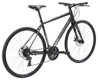 Apollo Exceed 10 Disc Urban Bike Large - Matte Black/Charcoal/Silver