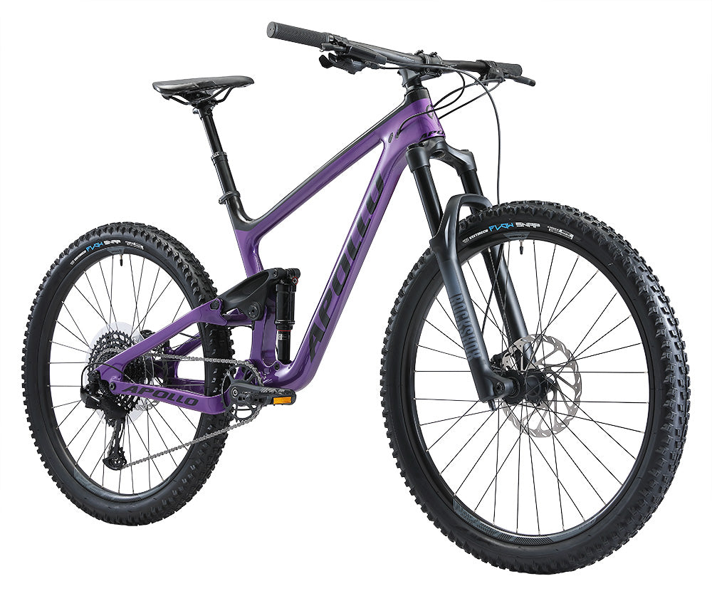 Apollo Trail Dual Suspension 20 27.5 MTB Large - Gloss Purple/Black