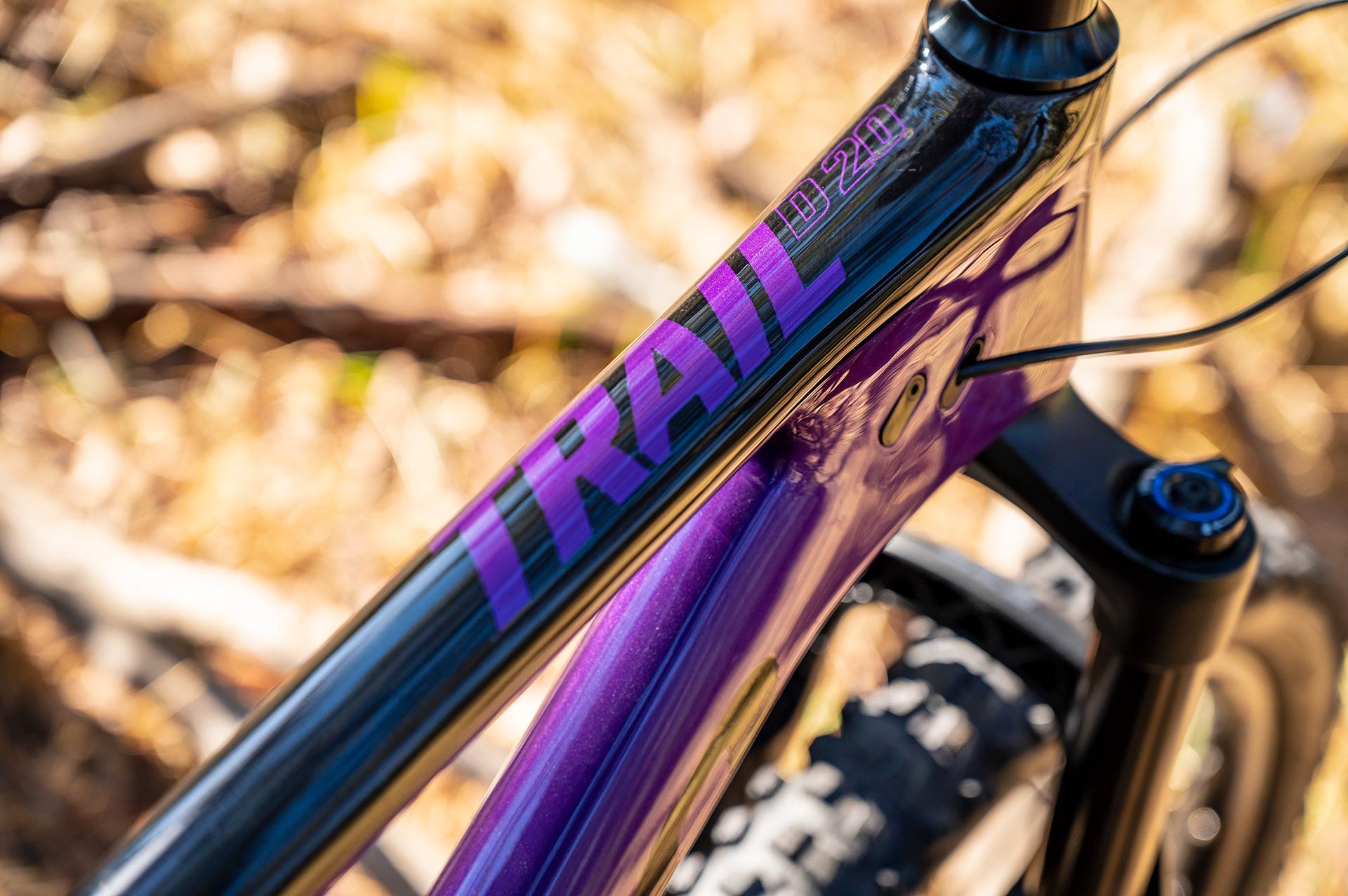 Apollo Trail Dual Suspension 20 27.5 MTB Large - Gloss Purple/Black