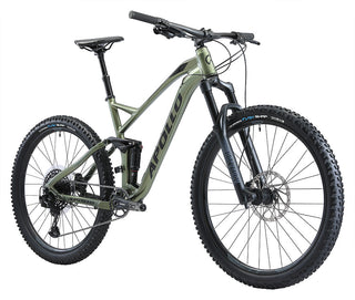 Apollo Trail Dual Suspension 10 27.5 MTB Medium - Gloss Green/Black