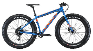 Apollo Stout 10 MTB Fatbike Small - Gloss Navy Blue/Orange