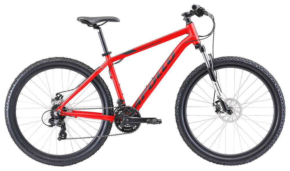 Apollo Aspire 20 MTB 27.5 Small - Matte Red/Black
