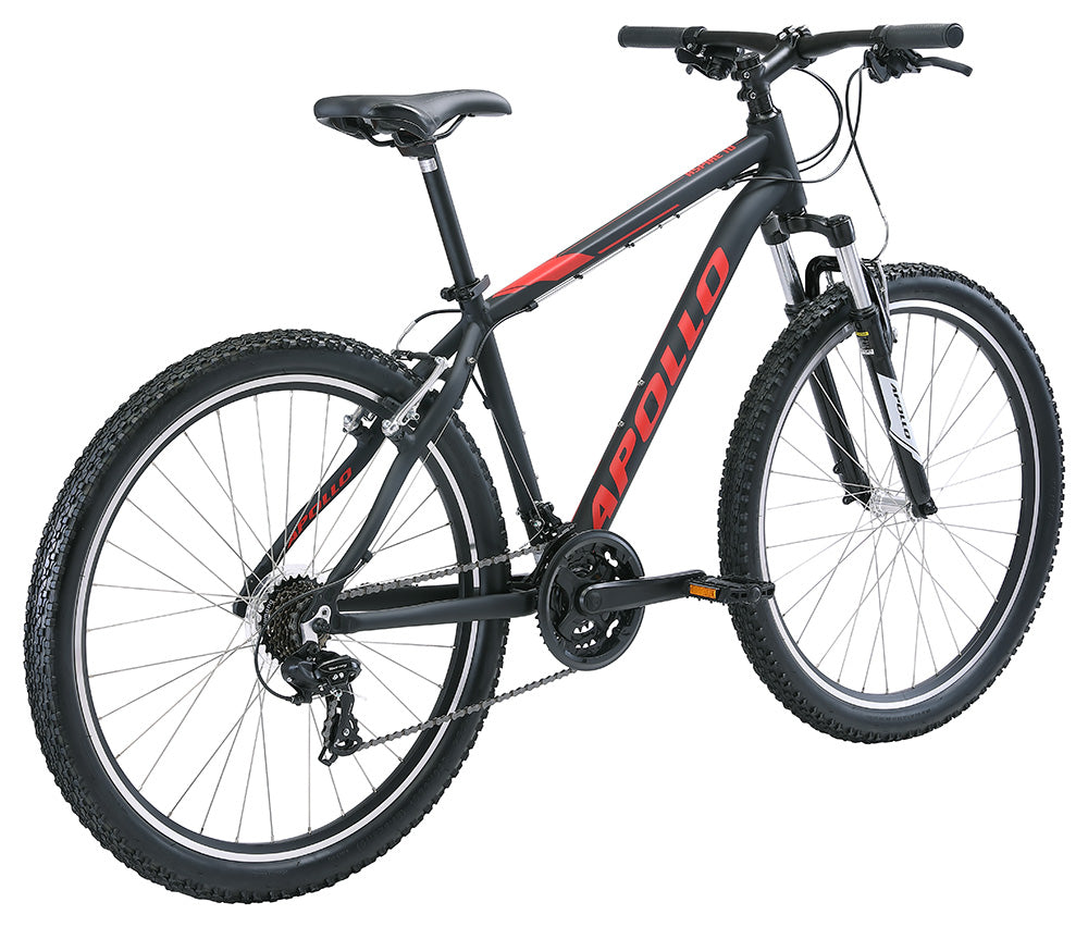 Apollo Aspire 10 MTB 27.5 Small - Matte Black/Red