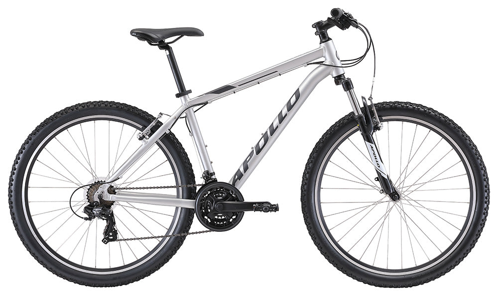 Apollo Aspire 10 MTB 27.5 Medium - Matte Silver/Charcoal