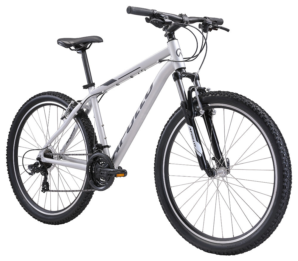 Apollo Aspire 10 MTB 27.5 Extra Large - Matte Silver/Charcoal