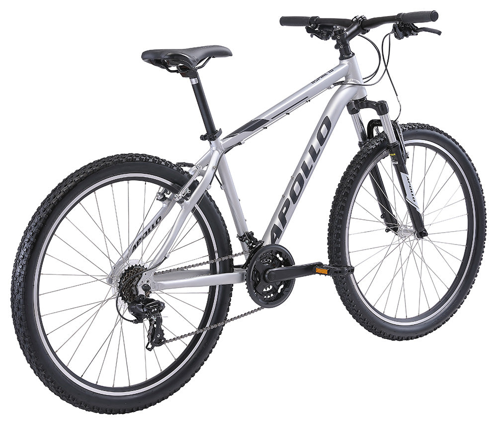 Apollo Aspire 10 MTB 27.5 Extra Large - Matte Silver/Charcoal