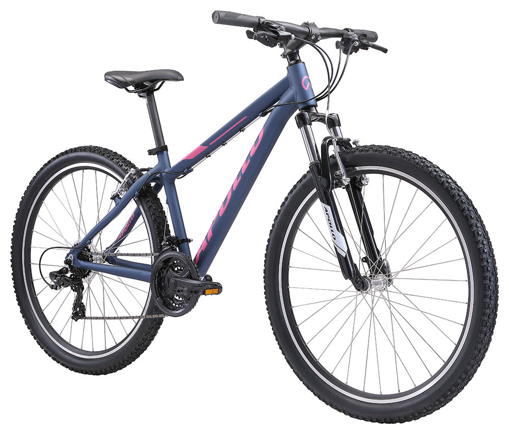Apollo Aspire 10 WS 27.5 Medium- Matte Slate/Pink