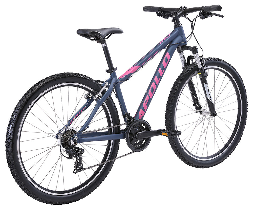 Apollo Aspire 10 WS 27.5 Extra Small - Matte Slate/Pink