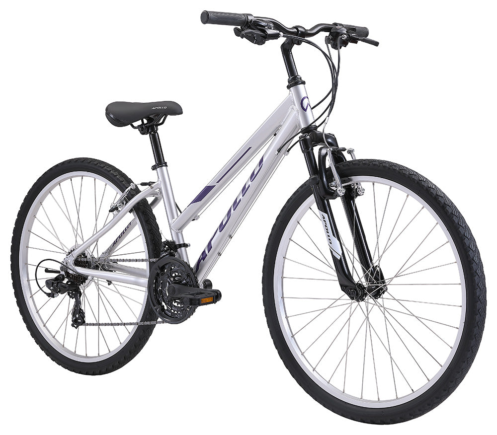 Apollo Summit 10 WS MTB 26 Small - Gloss Silver/Purple