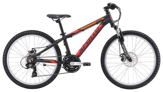 Apollo Panther 24 Inch Youth Bike - Matte Black/Red/Orange