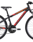 Apollo Panther 24 Inch Youth Bike - Matte Black/Red/Orange