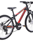 Apollo Panther 24 Inch Youth Bike - Matte Black/Red/Orange