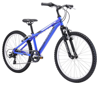 Apollo Cougar 24 Inch Youth Bike - Gloss Blue / Black / Silver