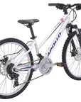 Apollo Verve 24 Inch Youth Bike - Gloss White/Navy Blue/Pink