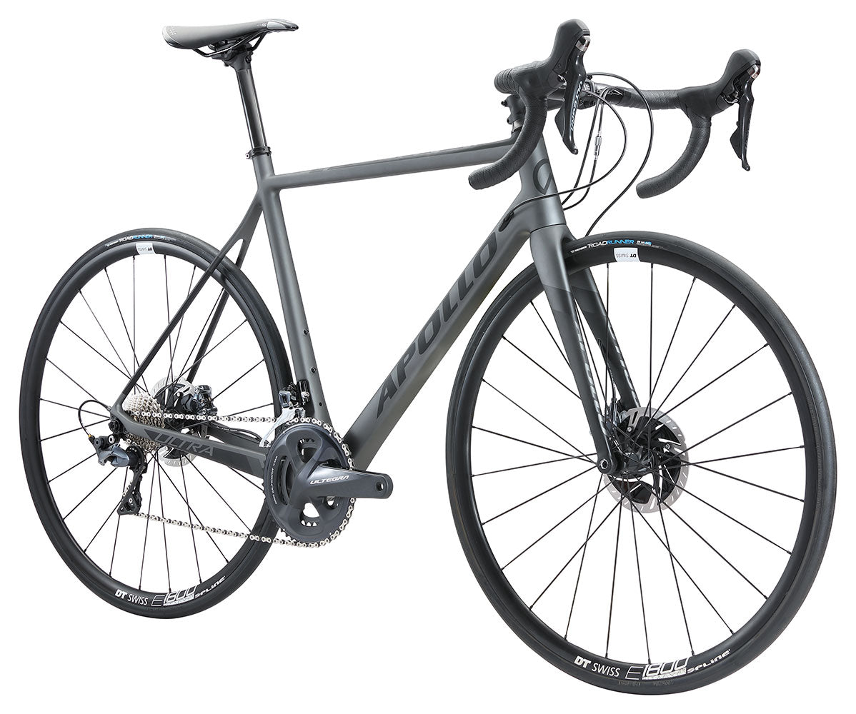 Apollo Ultra 30 Road Bike Small - Matte Charcoal/Black