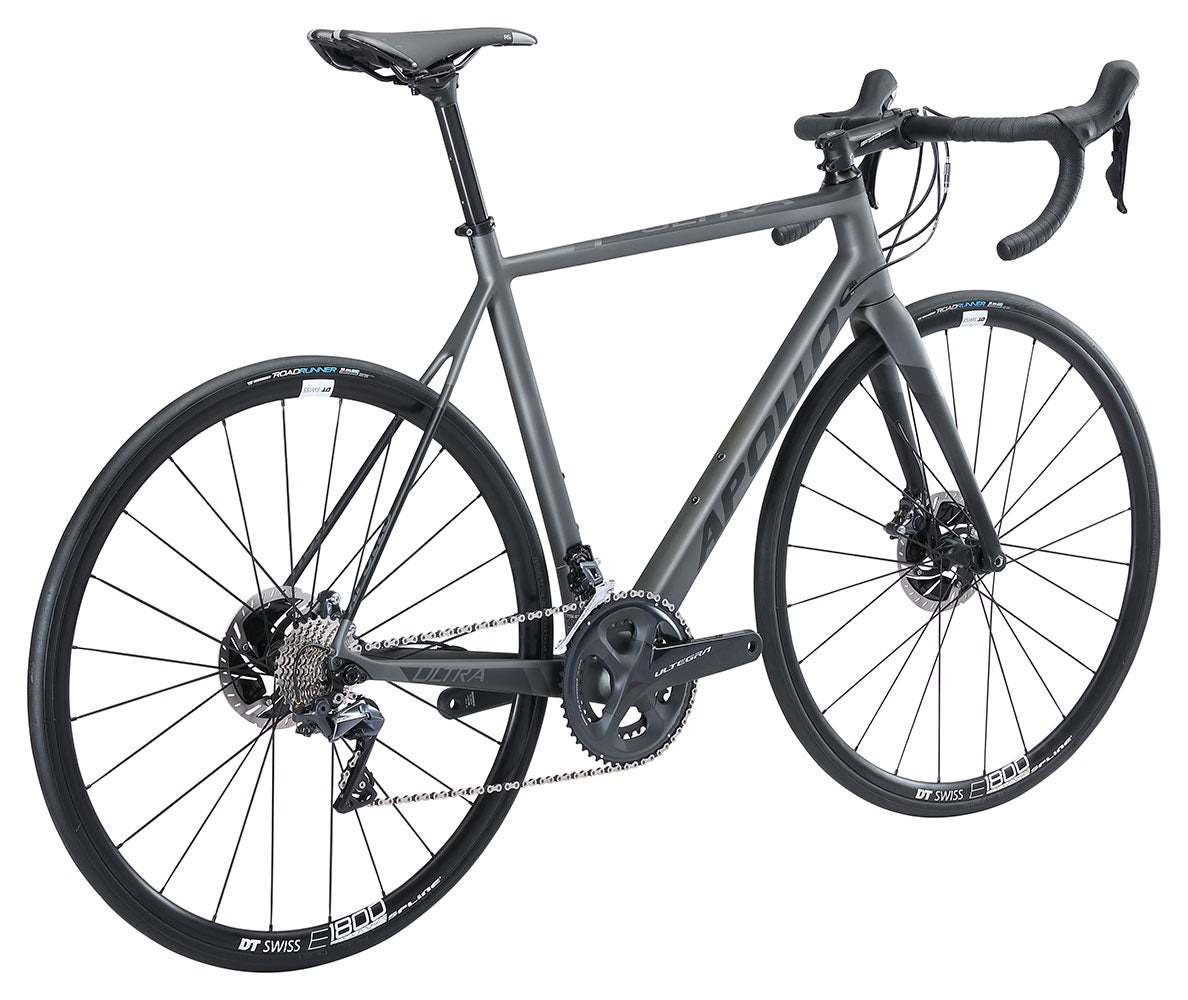 Apollo Ultra 30 Road Bike Large - Matte Charcoal/Black