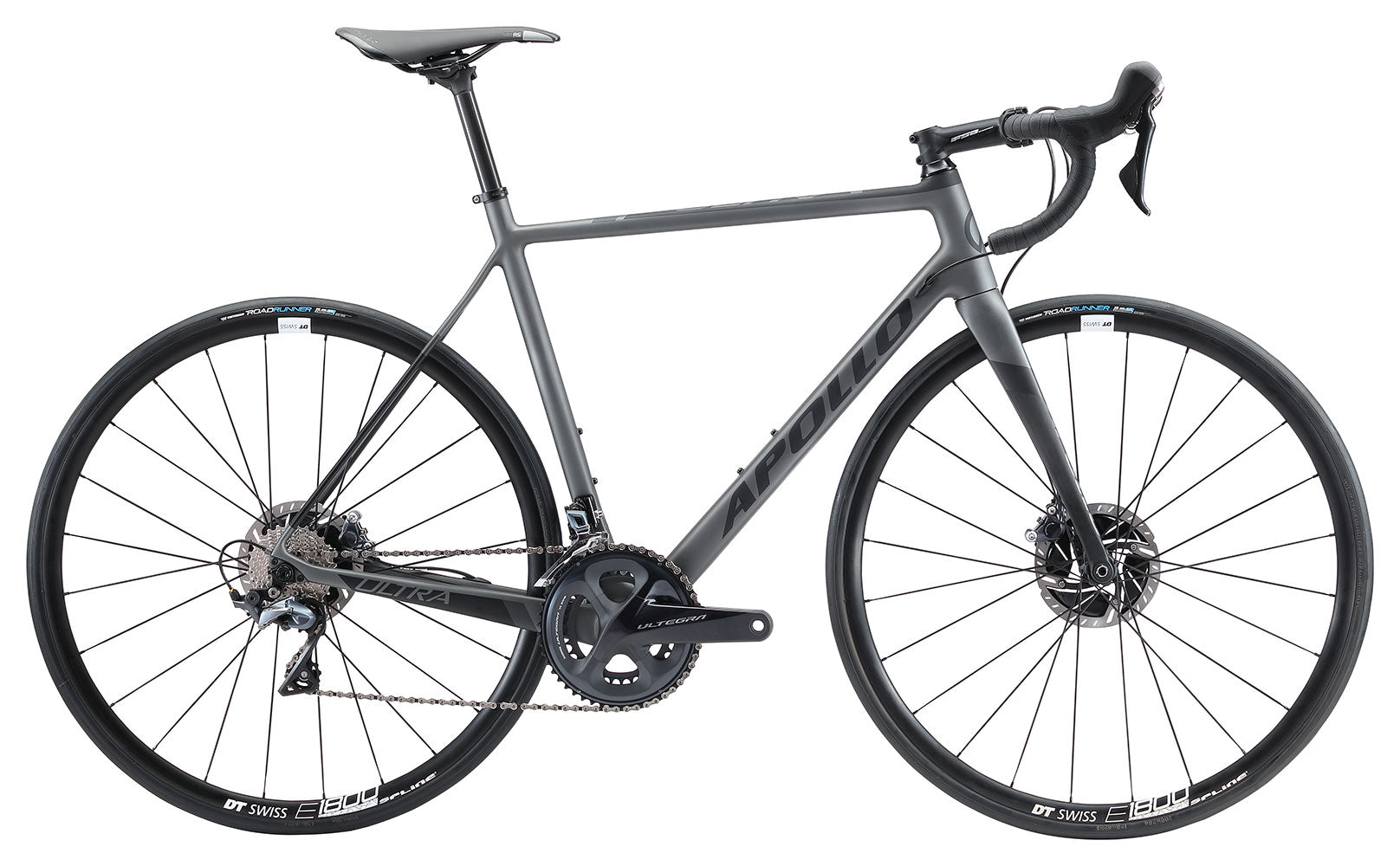Apollo Ultra 30 Road Bike Extra Large - Matte Charcoal/Black