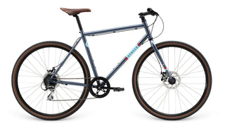 Apollo Mark II Urban Bike Small - Gloss Slate/Sky Blue/Red