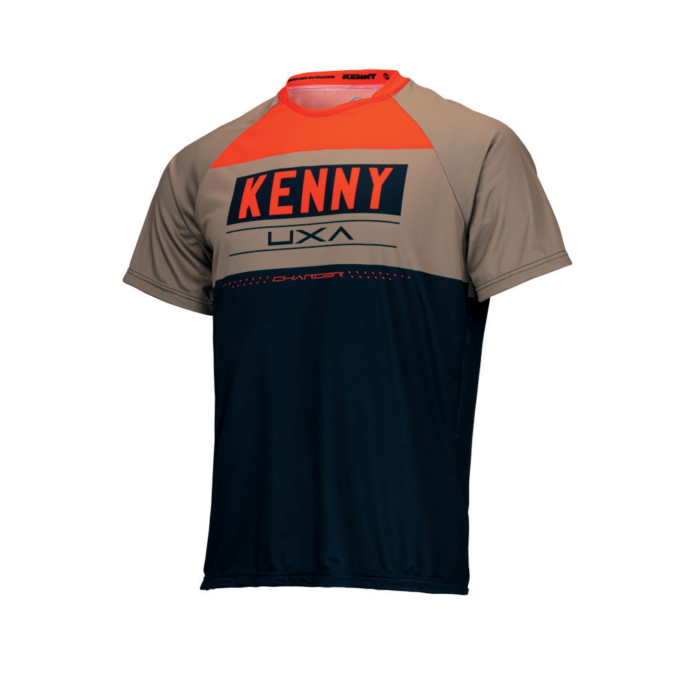 Kenny Racing Charger Short Sleeve Jersey - Navy
