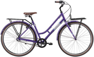 Apollo Mark II Women's Urban Bike Medium - Purple/Silver/Blue