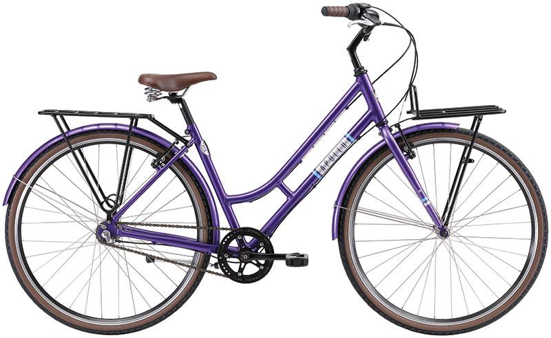 Apollo Mark II Women's Urban Bike Medium - Purple/Silver/Blue