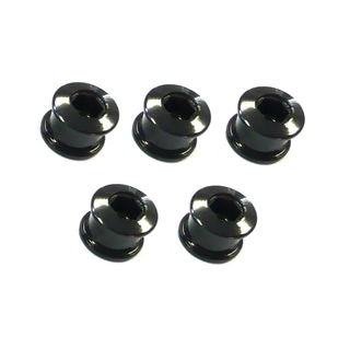 Single Speed Chainring Bolts STEEL Black qty5 per bag