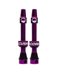 CushCore Tubeless Valves (pair) Purple - 44mm