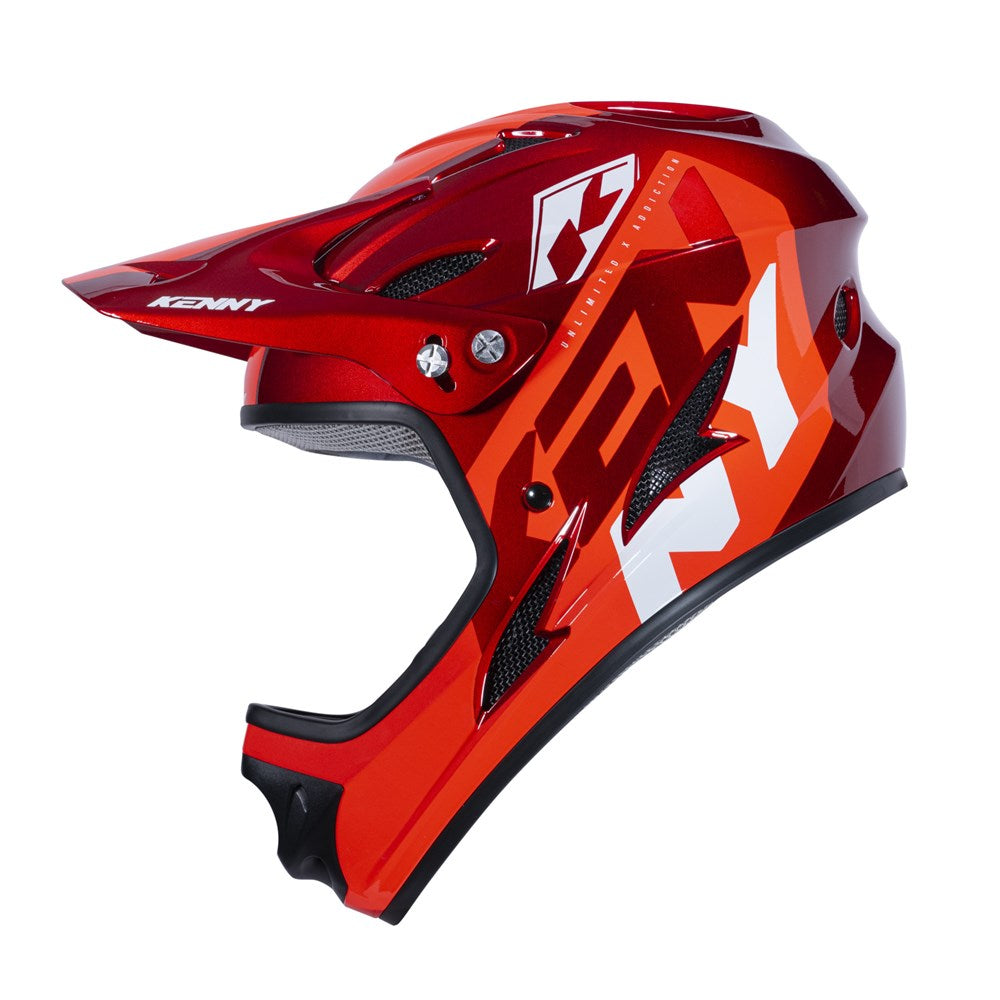 Kenny Downhill Full Face Racing Helmet MIPS (AS/NZS 2063) - Red